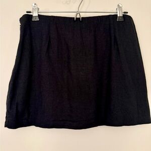 Abercrombie & Fitch Scarlett Black Mini Skort